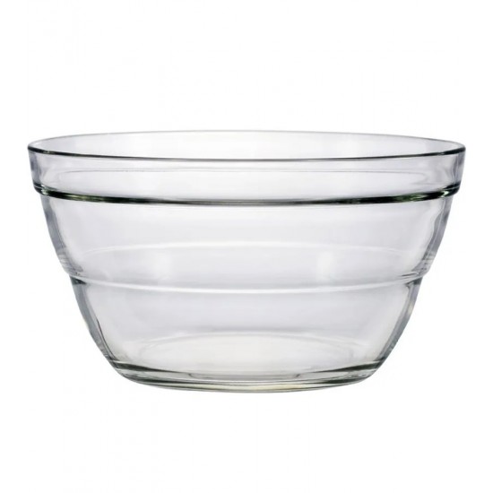 Saladeira 21,5cm 2,5 Litros Em Vidro Venezia